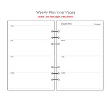 Load image into Gallery viewer, A5 and A6 Macaroon Laser Color DIY Binder Notebook Cover Diary Agenda Planner Journal School Stationery