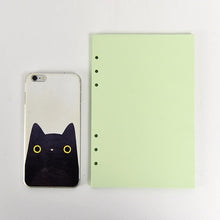 Load image into Gallery viewer, A5 and A6 Macaroon Laser Color DIY Binder Notebook Cover Diary Agenda Planner Journal School Stationery