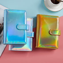 Load image into Gallery viewer, A5 and A6 Macaroon Laser Color DIY Binder Notebook Cover Diary Agenda Planner Journal School Stationery