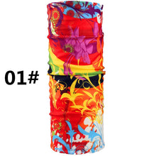 Load image into Gallery viewer, Microfiber Neck Scarf Headband Magic Ring Neck Bandana Hood Multi Function Seamless Many Colors