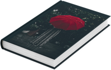 Load image into Gallery viewer, Lady Rain 6x9 Hardcover Blank NoteBook