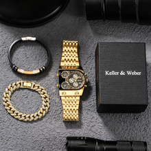 Load image into Gallery viewer, Luxury Quartz Big Dial Watches Waterproof and Bracelets Set 11 Options