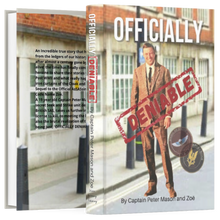 Load image into Gallery viewer, Officially Deniable Hardcover By Captain Peter Mason & Zoe
