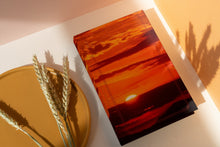 Load image into Gallery viewer, Red Sun 6x9 Hardcover Lined NoteBook