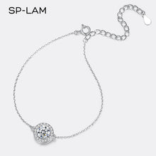 Load image into Gallery viewer, 1Ct Moissanite Diamond Bracelet High Fashion 925 Sterling Silver Moissanite Charm Bracelet For Women Luxury Jewelry