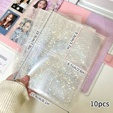 Load image into Gallery viewer, A5 Mini Binder Heart Design and Photocards Photo Protector Sleeves of Numerous Sizes (sold separately) Collections Polaroid Album Scrapbook Card Binder