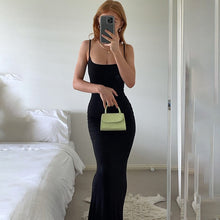 Load image into Gallery viewer, Sexy Slip Sleeveless Backless Long Maxi Dress Women 2024 Spring Summer Y2k Curve Hugging Bodycon Elegant Sexy Outfits Ladies Sundress 11 Stunning Colors XXS-3XL