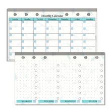 Load image into Gallery viewer, A6 Binder Notebook Refill Pages Inner Page Packs Budget Page Weekly Monthly Ruler Divider Stickers Paper Stationery