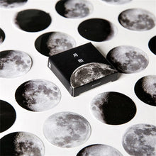 Load image into Gallery viewer, 45 Pcs/box Magical Moon Paper Sticker Material Diy Album Diary Scrapbooking Label Decorationx Sticker Stationery School Supplies Decals