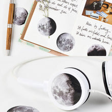 Load image into Gallery viewer, 45 Pcs/box Magical Moon Paper Sticker Material Diy Album Diary Scrapbooking Label Decorationx Sticker Stationery School Supplies Decals