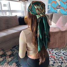 Load image into Gallery viewer, Silk Hair Scarf Scarftop Women Summer Satin Headscarf Foulard Bandana Cheveux Soft Neckerchief Hijab For Ladies