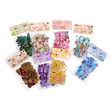 Load image into Gallery viewer, 40PCS Bag Retro Butterfly Fern Flowers Mushroom Stickers Bag Diary Sticker Scrapbooking Journal Supplies Designer Stationery Kids Pack Journaling