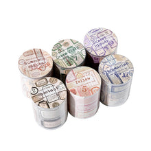Load image into Gallery viewer, Stickers Vintage Letters Writable Tapes DIY Creative Junk Journaling Stickers Scrapbooking Supplies