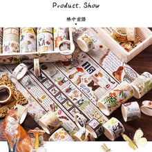 Load image into Gallery viewer, Beautiful Rolls Multiple Size Washi Tapes Set Cute Korean Stationery Designer Stationery Decorative Supplies Art Scrapbooking Junk Journaling