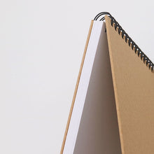 Load image into Gallery viewer, sketchbook Spiral Art Notebook Kraft Paper Blank 160GSM HardCover School Supplies Pencil Drawing Notepad Stationary