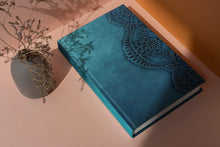 Load image into Gallery viewer, Turquoise Design 6x9 Hardcover Lined NoteBook