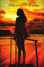 Load image into Gallery viewer, Wherever I Dream 6x9 Hardcover Lined Notebook, Unique Hardcover Journal, Hardcover Diaries, Beautiful Hardcover Notebooks, Lined Notebooks