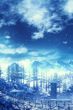 Load image into Gallery viewer, Winter Castle 6x9 Hardcover Blank NoteBook