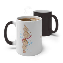 Load image into Gallery viewer, Color Changing Mug, Better Together Color Changing Mug, It's All About Love Color Changing Mug, 11 oz & 15oz Color Changing Mug, Great Gift
