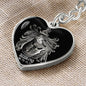 Scorpio Zodiac 10.23 - 11.21 Engravable Heart Keychain
