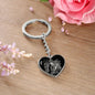 Scorpio Zodiac 10.23 - 11.21 Engravable Heart Keychain