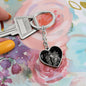 Scorpio Zodiac 10.23 - 11.21 Engravable Heart Keychain