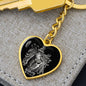 Scorpio Zodiac 10.23 - 11.21 Engravable Heart Keychain