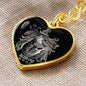 Scorpio Zodiac 10.23 - 11.21 Engravable Heart Keychain