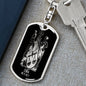 Libra Zodiac 09.23 - 10.22 Engravable Dog Tag Pendant Keychain