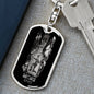 Sagittarius Zodiac 11.22 - 12.21 Engravable Dog Tag Pendant Keychain