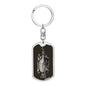 Pisces Zodiac 02.19 - 03.20 Engravable Dog Tag Keychain