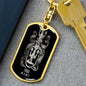 Virgo Zodiac 08.23 - 09.22 Engravable Dog Tag Pendant Keychain