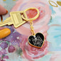 Taurus Zodiac 04.20 - 05.20 Engravable Heart Pendant Keychain