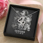Capricorn Zodiac 12.22 - 01.19 Eternal Bond Infinite Double Hearts Cable Chain Necklace