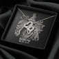 Scorpio Zodiac 10.23 - 11.21 Dazzling Infinite Hearts Pendant Cable Chain Necklace with Luxury Mahogany Box w/LED