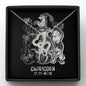 Capricorn Zodiac 12.22 - 01.19 Eternal Bond Infinite Double Hearts Cable Chain Necklace
