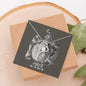 Pisces Zodiac 02.19 - 03.20 Forever Love Heart Pendant Cable Chain Necklace with Luxury Mahogany Box w/LED