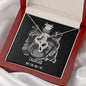 Taurus Zodiac 04.20 - 05.20 Eternal Bond Infinite Hearts Pendant Cable Chain Necklace with Luxury Mahogany Box w/LED