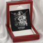 Capricorn Zodiac 12.22 - 01.19 Eternal Bond Infinite Double Hearts Cable Chain Necklace