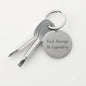 Handy Screwdriver Keychain 'Fuck Average Be Legendary' Engraved Text