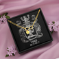 Virgo Zodiac 08.23 - 09.22 Engravable Circle Charms Infinity Pendant Satellite Chain Bracelet