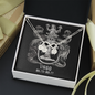 Virgo Zodiac 08.23 - 09.22 Engravable Circle Charms Infinity Pendant Satellite Chain Bracelet