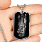 Sagittarius Zodiac 11.22 - 12.21 Engravable Dog Tag Military Style Ball Chain Necklace
