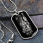 Sagittarius Zodiac 11.22 - 12.21 Engravable Dog Tag Military Style Ball Chain Necklace