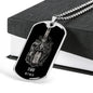 Gemini Zodiac 05.21 - 06.20 Engravable Dog Tag Pendant Military Style Ball Chain Necklace