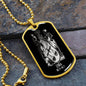 Libra Zodiac 09.23 - 10.22 Engravable Dog Tag Pendant Military Style Ball Chain Necklace