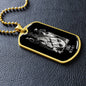 Libra Zodiac 09.23 - 10.22 Engravable Dog Tag Pendant Military Style Ball Chain Necklace