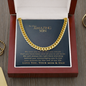Leo Zodiac 07.23 - 08.22 Timeless Strength Cuban Link Chain Necklace with Luxury Mahogany Box w/LED