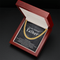 Capricorn Zodiac 12.22 - 01.19 Timeless Strength Cuban Link Chain Necklace with Luxury Mahogany Box w/LED