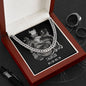Taurus Zodiac 04.20 - 05.20 Timeless Strength Cuban Link Chain Necklace with Luxury Mahogany Box w/LED